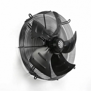 Осевой вентилятор с защитной решеткой Ровен YWF(K)4E-550-Z (Axial fans) всасывание
